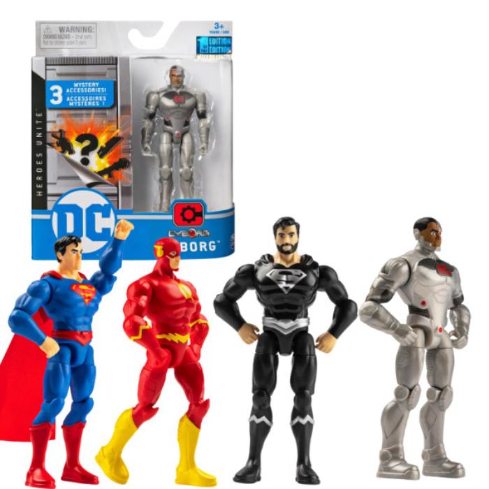 Figurine super eroi, Spin Master, 10cm, Plastic, 3+