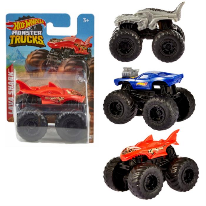 Jucarie masinuta, Hot Wheels, Monster Trucks, Plastic, 3+