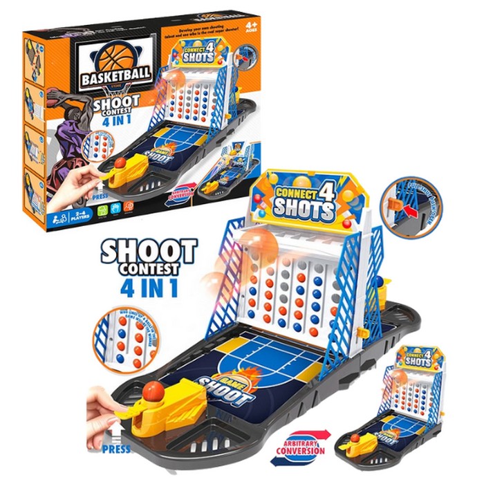 Joc de masa, Board Games, Baschet, Plastic, 3+