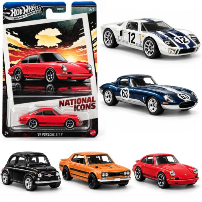 Jucarie masinuta, Hot Wheels, Retro, Metal/Plastic, 3+