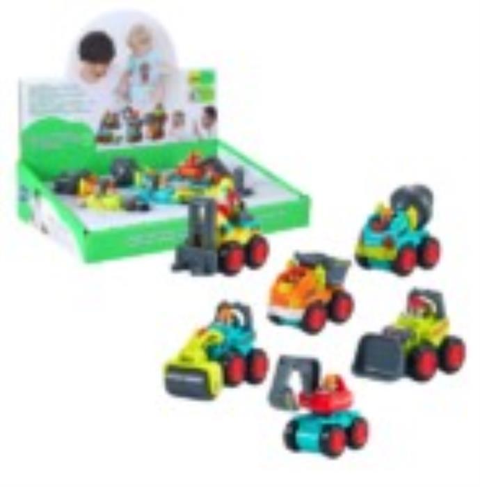 Jucarie masinuta, HOLA TOYS, Echipament special, Plastic, 12 luni+