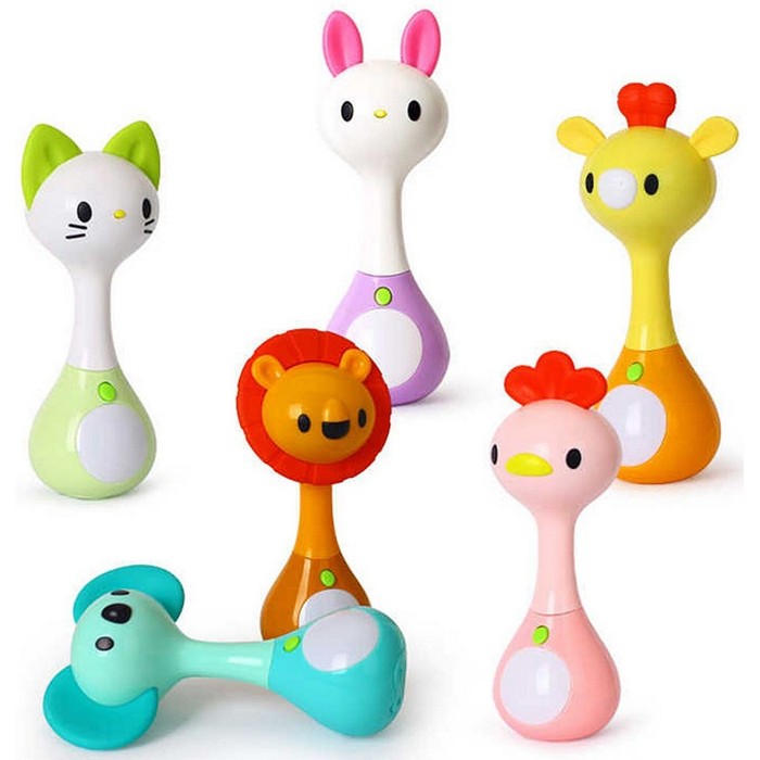 Zornaitoare bebelusi, HOLA TOYS, Plastic, 3m+