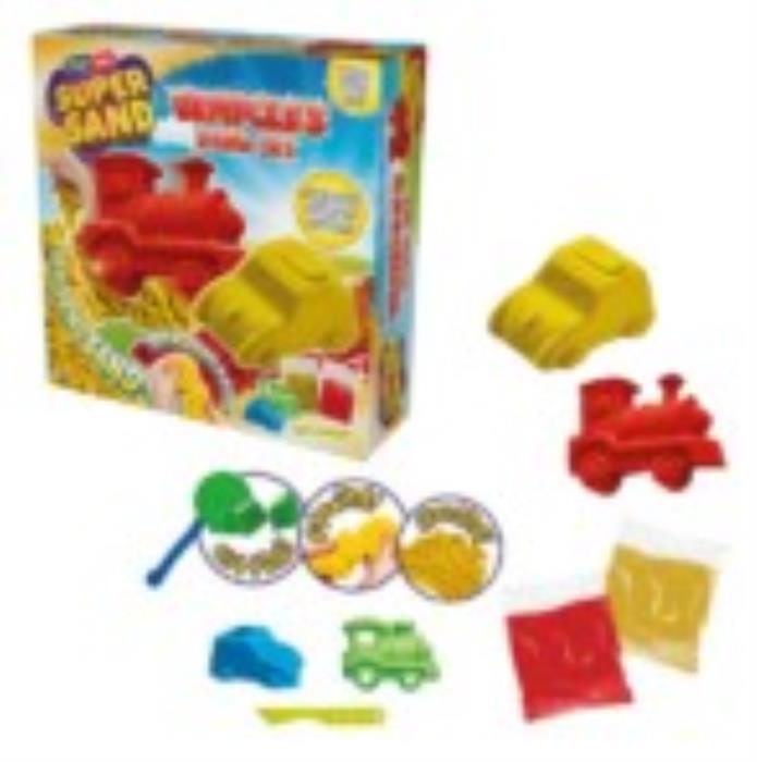Set creatie, PLAY TOYS, Tracks, Nisip kinetic, 3+