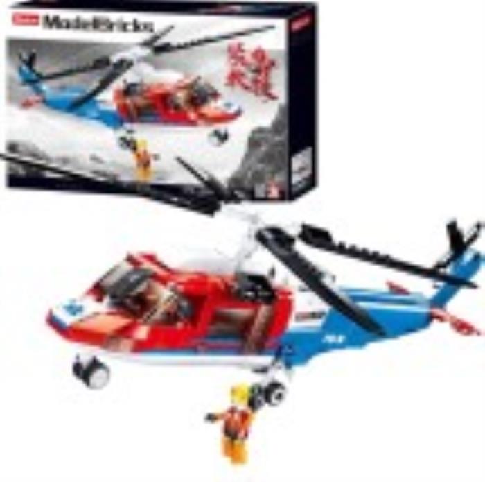 Constructor, SLUBAN, Helicopter, 6+, Plastic, 402 el.
