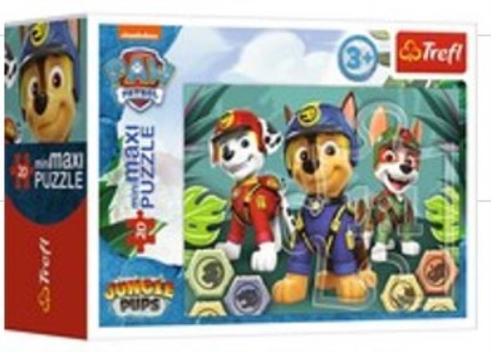 Puzzle, TREFL, 20 elemente, 3+, Paw Patrol, Carton