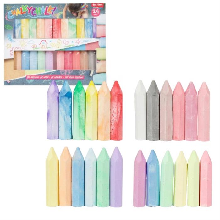 Set de creta, TOI-TOYS, 3+, 24 buc