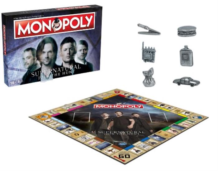 Board game, WINNING MOVERS, Supernatural Monopoly, 12+