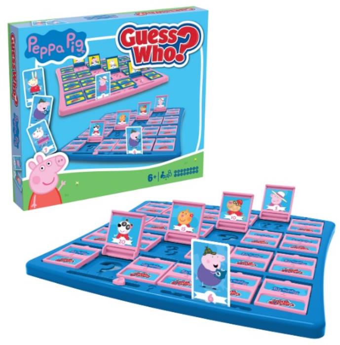 Board game, WINNING MOVERS, Peppa Pig, 6+
