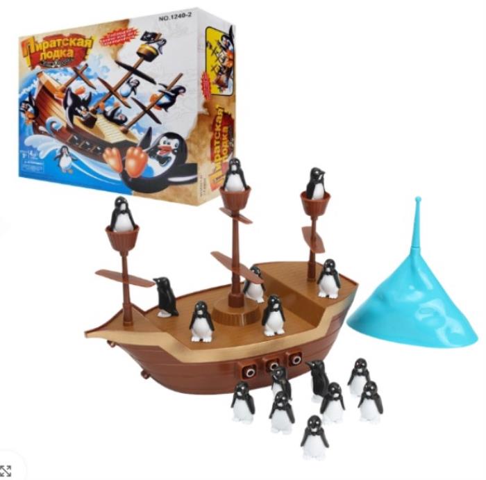 Board game, WINNING MOVERS, Pirate Ship, 6+