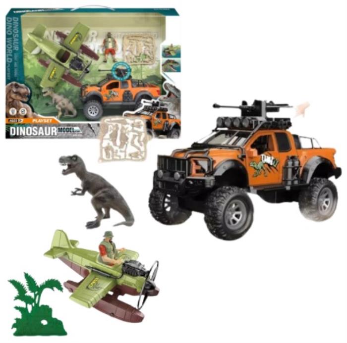 Set de joaca, Essa Toys, Lumea Dinozaurilor, Plastic, 3+