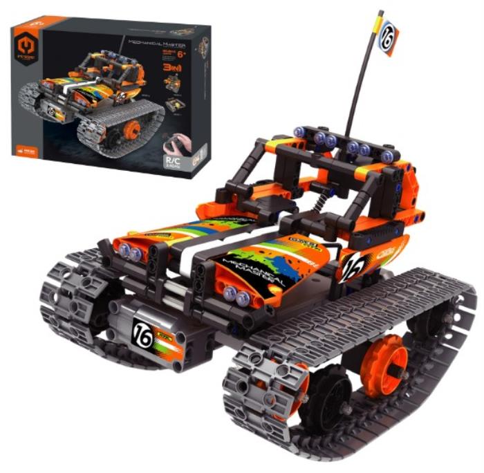 Construction set, SLUBAN, Off-road vehicle, Plastic, 392 items, 12+