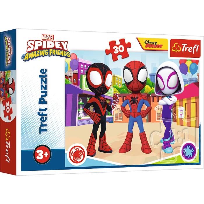 Puzzle, TREFL, Spider-Man, 30 elemente, 3+