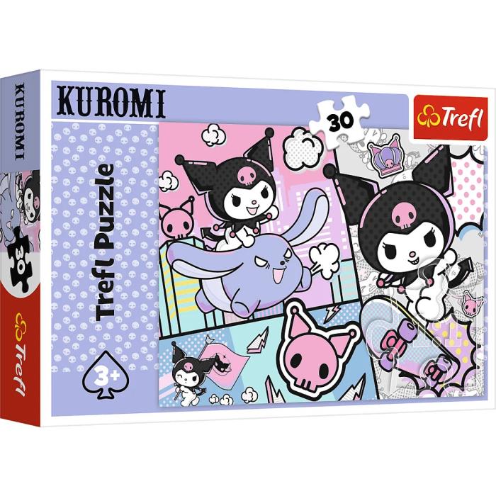 Puzzle, TREFL, Kuromi, 30 elemente, 3+