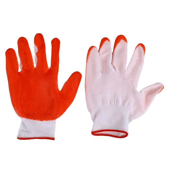 Work gloves, GS, Rubber, Textile, 23gr