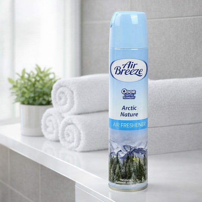Odorizant camera, AIR BREEZE, 300ml, Arctic nature, Aerosol, Albastru