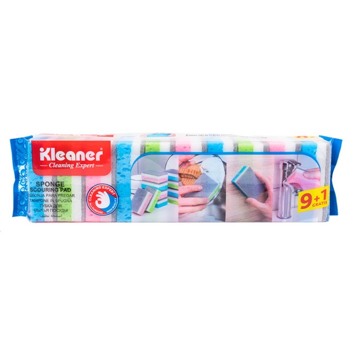 Set bureti vase, KLEANER, 10 piese, Spuma poliuretanica, 9x5.8x3 cm, Diverse Culori