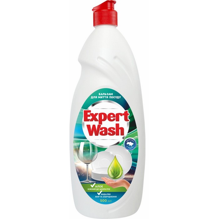 Моющее средство для посуды, EXPERT WASH, 500мл, Алоэ Вера