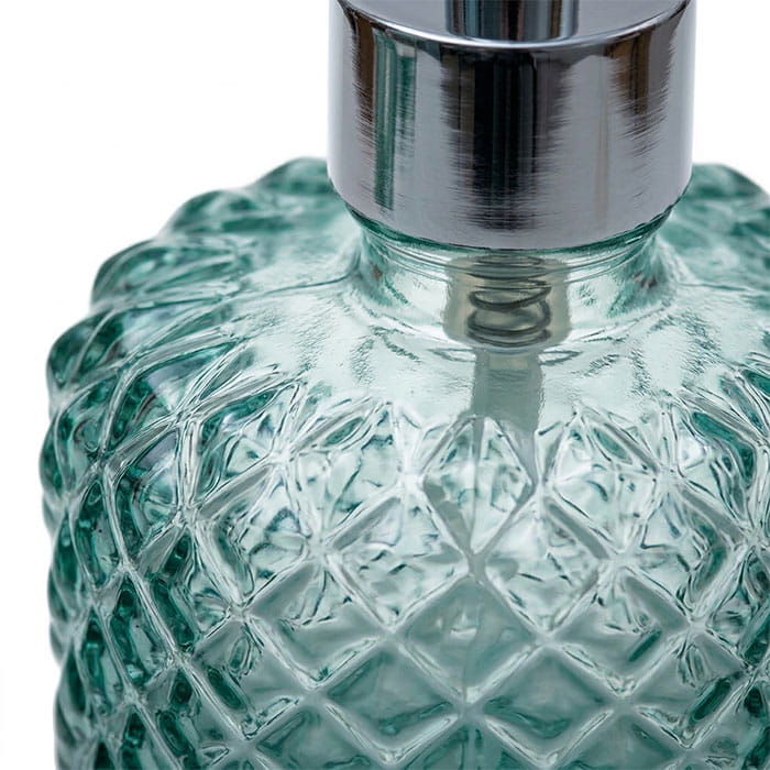 Soap dispenser, SAN MIGUEL, Glass, 550ml, Transparent, Diamant