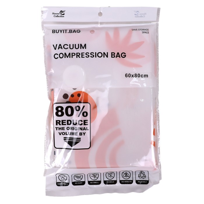 Punga pentru vacuumare, BUYIT.BAG, Universala, 60x80cm, Plastic