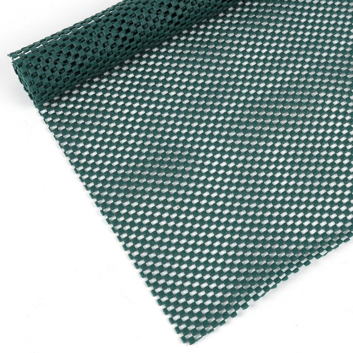 Covoras antiderapant, YNMEIGE, Cauciuc, 45X100 cm, Verde Smarald, Pentru sertare