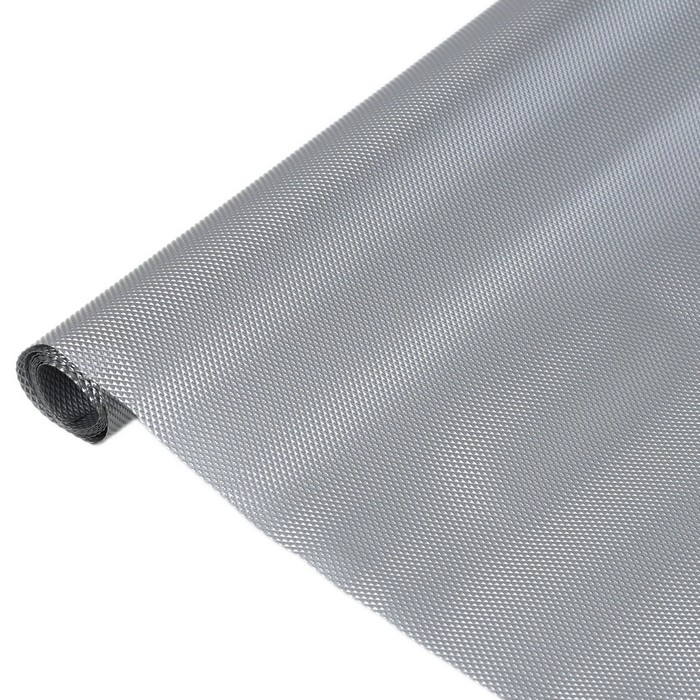 Covoras antiderapant, YNMEIGE, Plastic, 45X100 cm, Gri, Pentru sertare