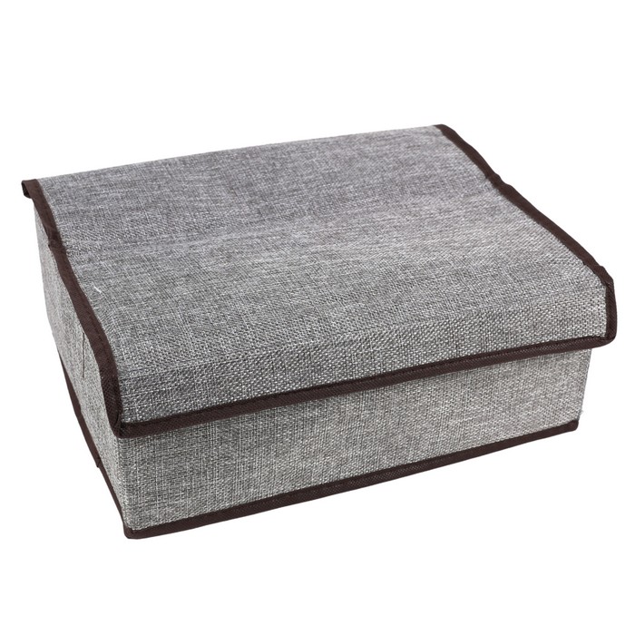 Корзина для хранения, GS, Для одежды, Текстиль, 33x26x12 cm, Различные Цвета