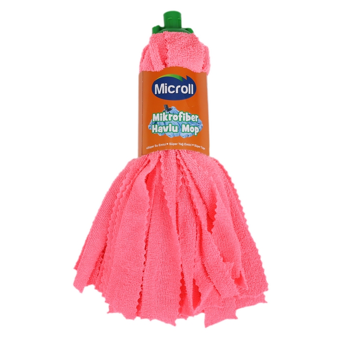 Rezerva mop, MICROLL, Microfibra, 50x70 cm, Diverse Culori