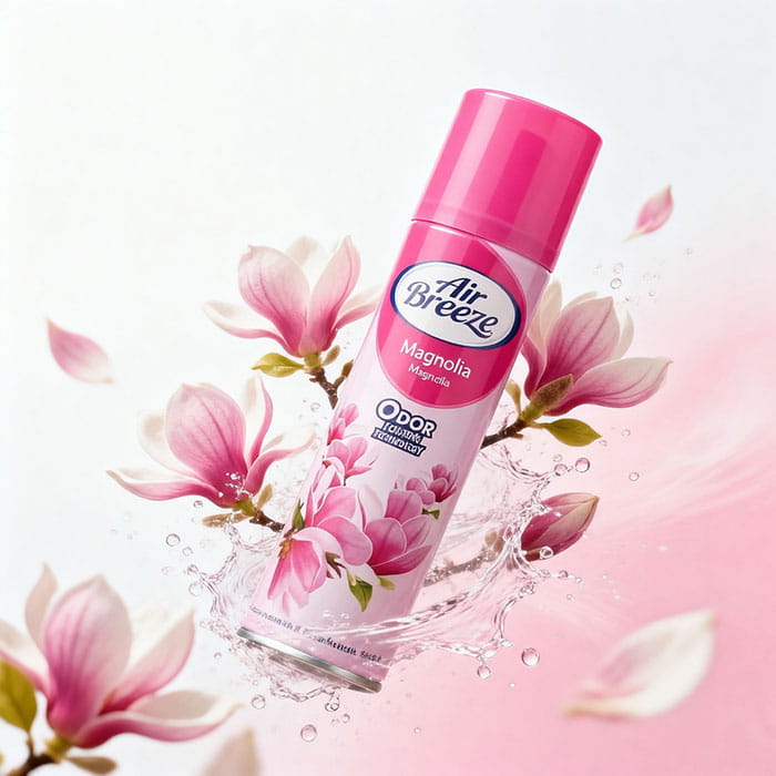 Room freshener, AIR BREEZE, 300 ml, Magnolia, Pink