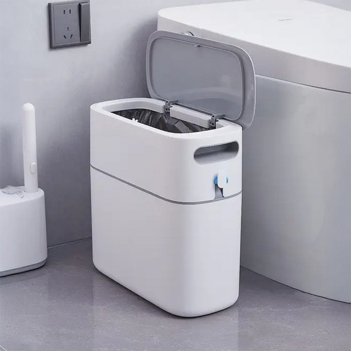 Cos gunoi, ECOCO, Plastic, Diverse Culori, 33.3X15X32 cm