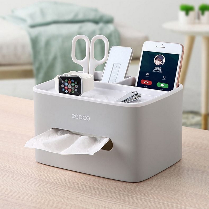 Suport servetele, ECOCO, Plastic, 20.5X16X12cm