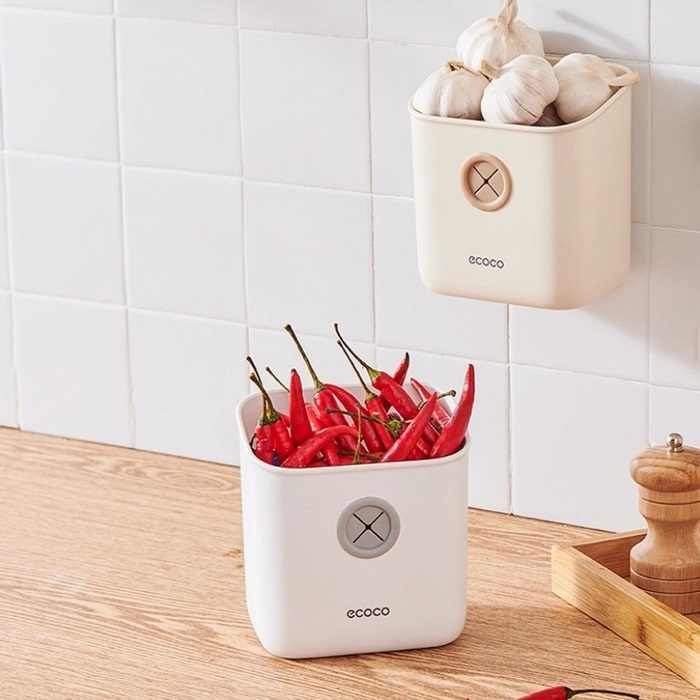 Suport servetele, ECOCO, Plastic, 12.1X8.6X13.5 cm