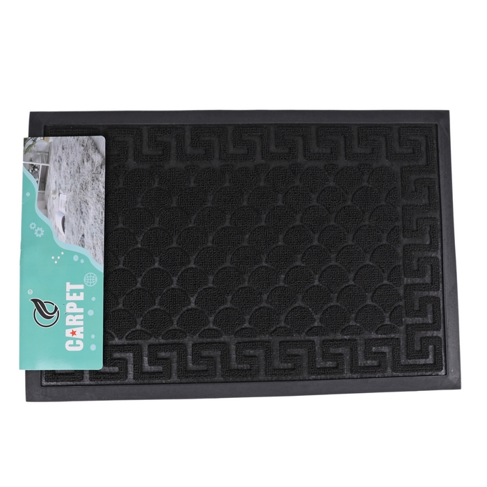 Carpet, GS, 40x60 cm, Rubber, Interior/Exterior, Black