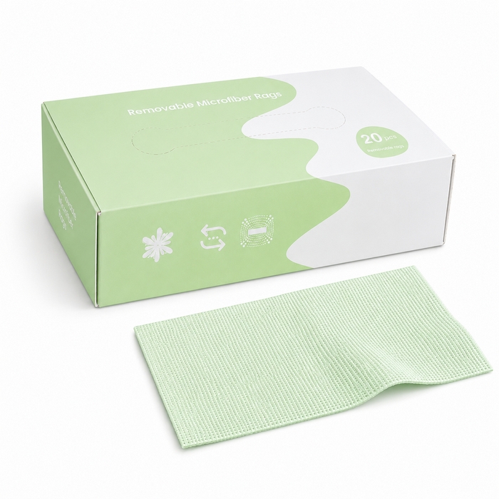 Set lavete, GS, 20 piese, Microfibra, 20x20 cm