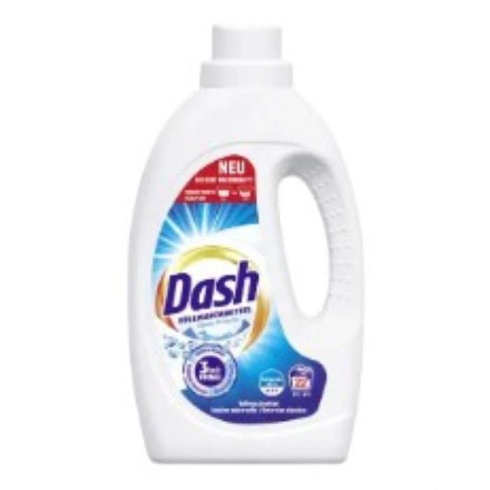 Detergent rufe, DASH, Gel, 1.1L, 22 (spalari), Alpine freshness, Universal