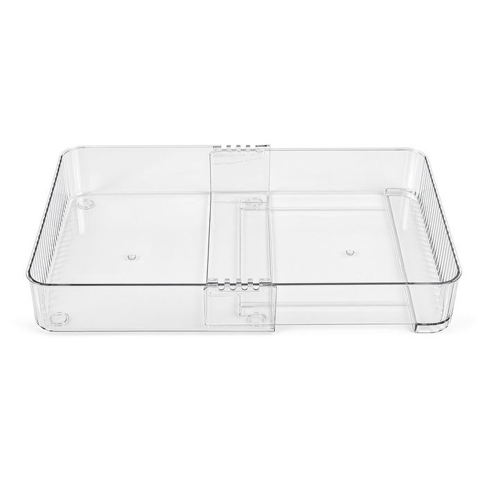 Organizer, GS, Plastic, 36x21.5x5.5 cm, Transparent, Extensible