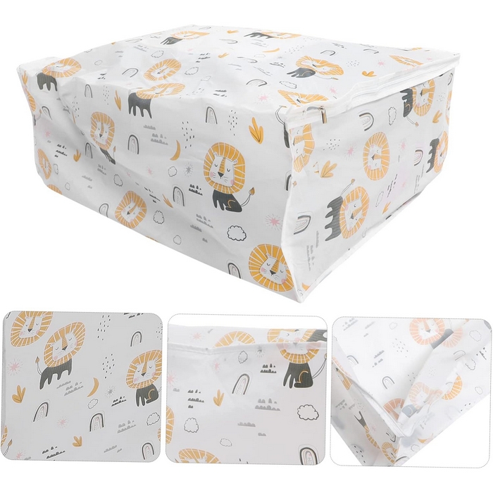 Organizator, ANDEYA, Pentru imbracaminte, PEVA, Alb, 70x50x25 cm