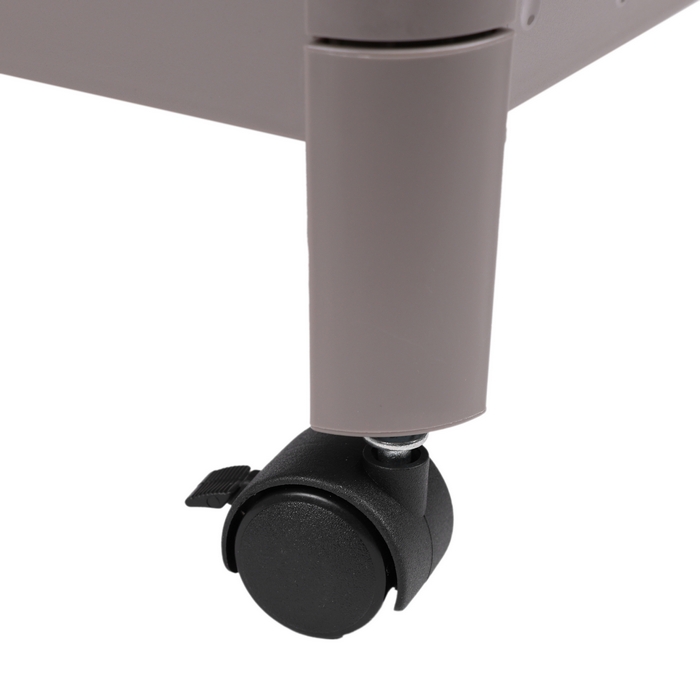 Raft depozitare, GS, Plastic, 3 compartimente, 70 cm, 40 cm, 28 cm