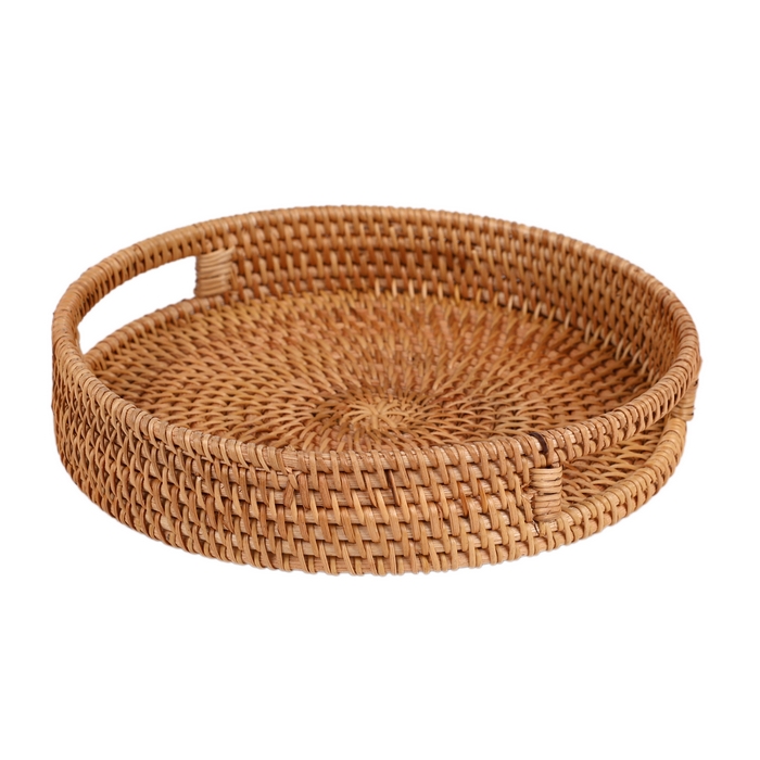 Basket set, GS, 3 pieces, Braided wire, 35x6 cm, 30x5 cm, 25x5 cm, Round
