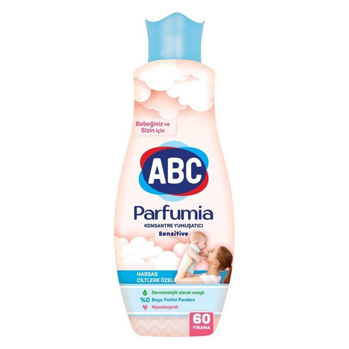 Laundry conditioner, ABC, 1444 ml, Sensitive, 60 washes