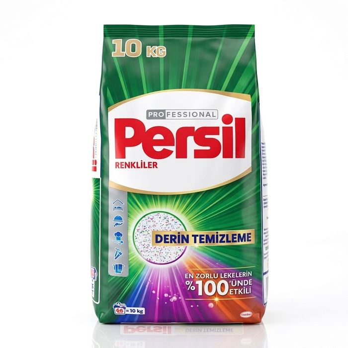 Detergent rufe, PERSIL, Pudra, 10 kg, Color
