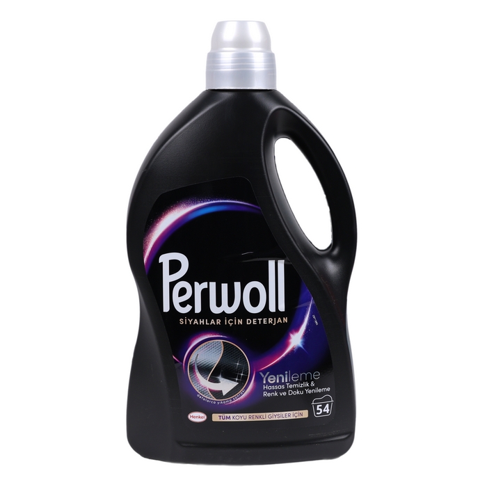 Средство для стирки, PERWOLL, Гель, 2.97L, Black