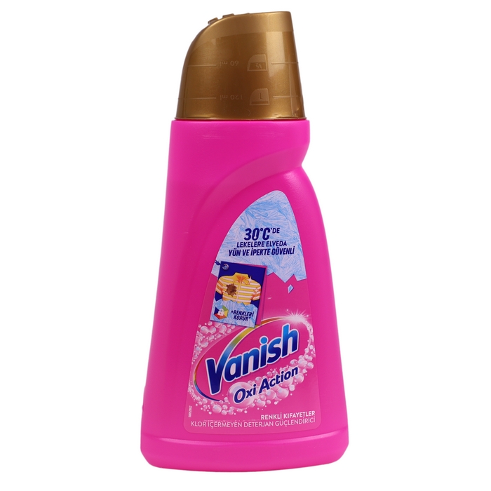 Stain remover, VANISH, Gel, 1000 ml, Pink