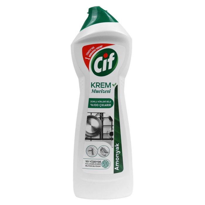 Cleansing cream, CIF, 750 ml, Universal, Ammonia, Cream