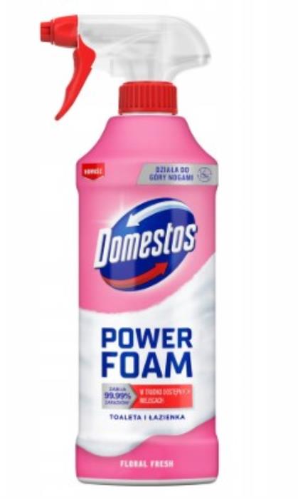 Spuma de curatare, DOMESTOS, Baie, 435ml, Spuma activa, Floral Breeze