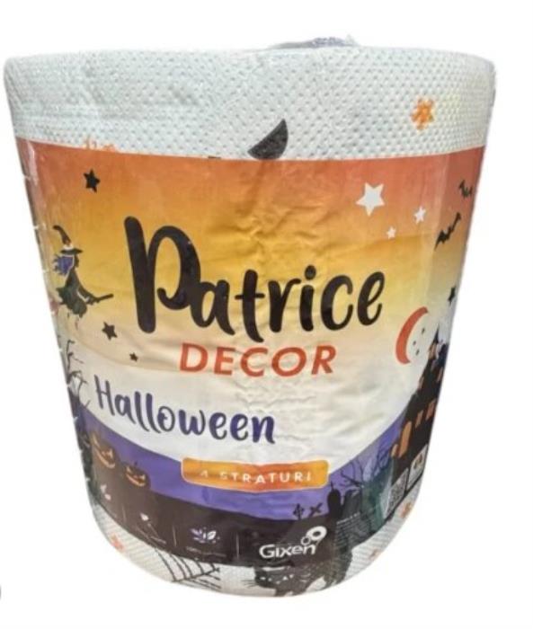 Бумажные полотенца, Patrice, 1 рулон, 4 слоя, Halloween