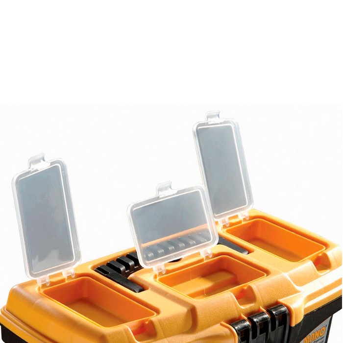 Organizator instrumente, MANO, Polipropilena, Galben/Negru, 32cm, 16.4cm, 13.5cm