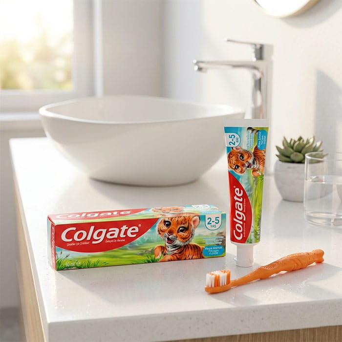Зубная паста, COLGATE, 50 мл, Для детей, Зубная паста