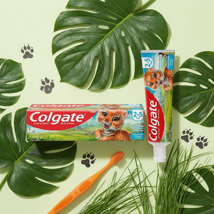Зубная паста, COLGATE, 50 мл, Для детей, Зубная паста