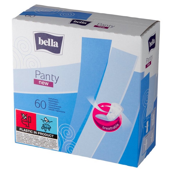 Sanitary pads, BELLA, 60 pieces, Panty New