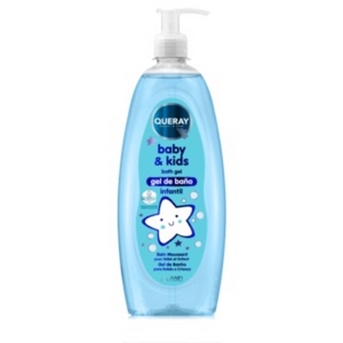 Gel de dus, QUERAY, 750ml, Pentru Copii, cu dozator